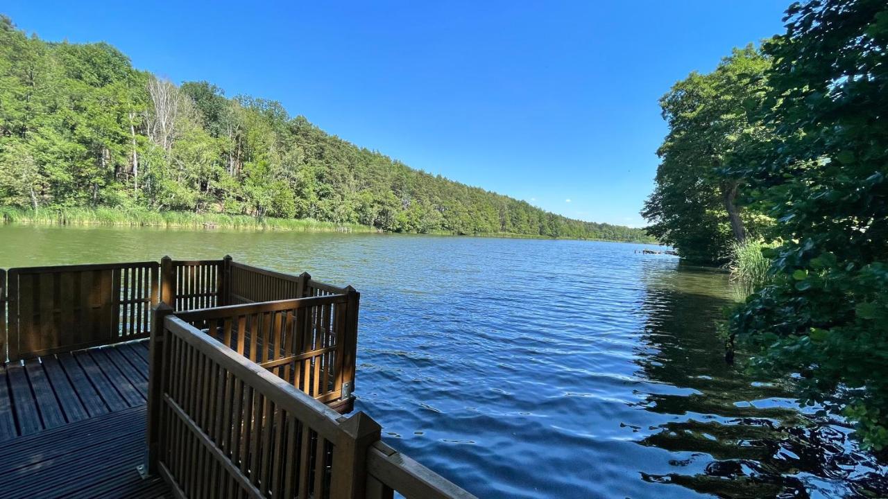 Dom Jeziorna Villa Lubiatow  Luaran gambar