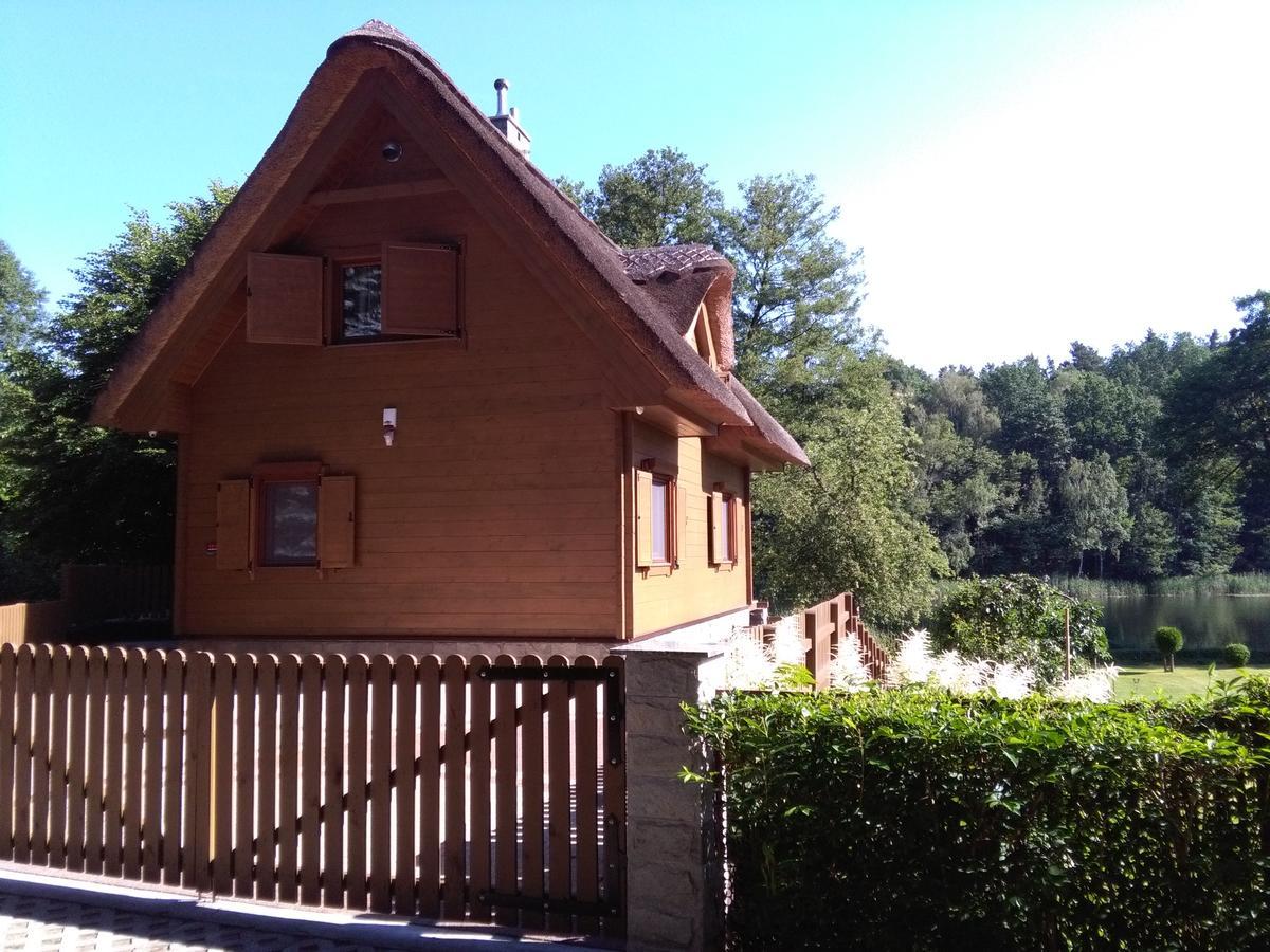 Dom Jeziorna Villa Lubiatow  Luaran gambar